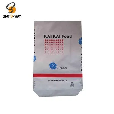 Bolsas de papel multicapa con fondo cuadrado